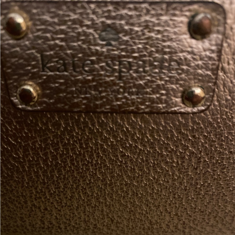 Kate Spade New York Wellesley Cara Rosegold Leather Wallet Clutch WLRU1745 - Picture 2 of 8